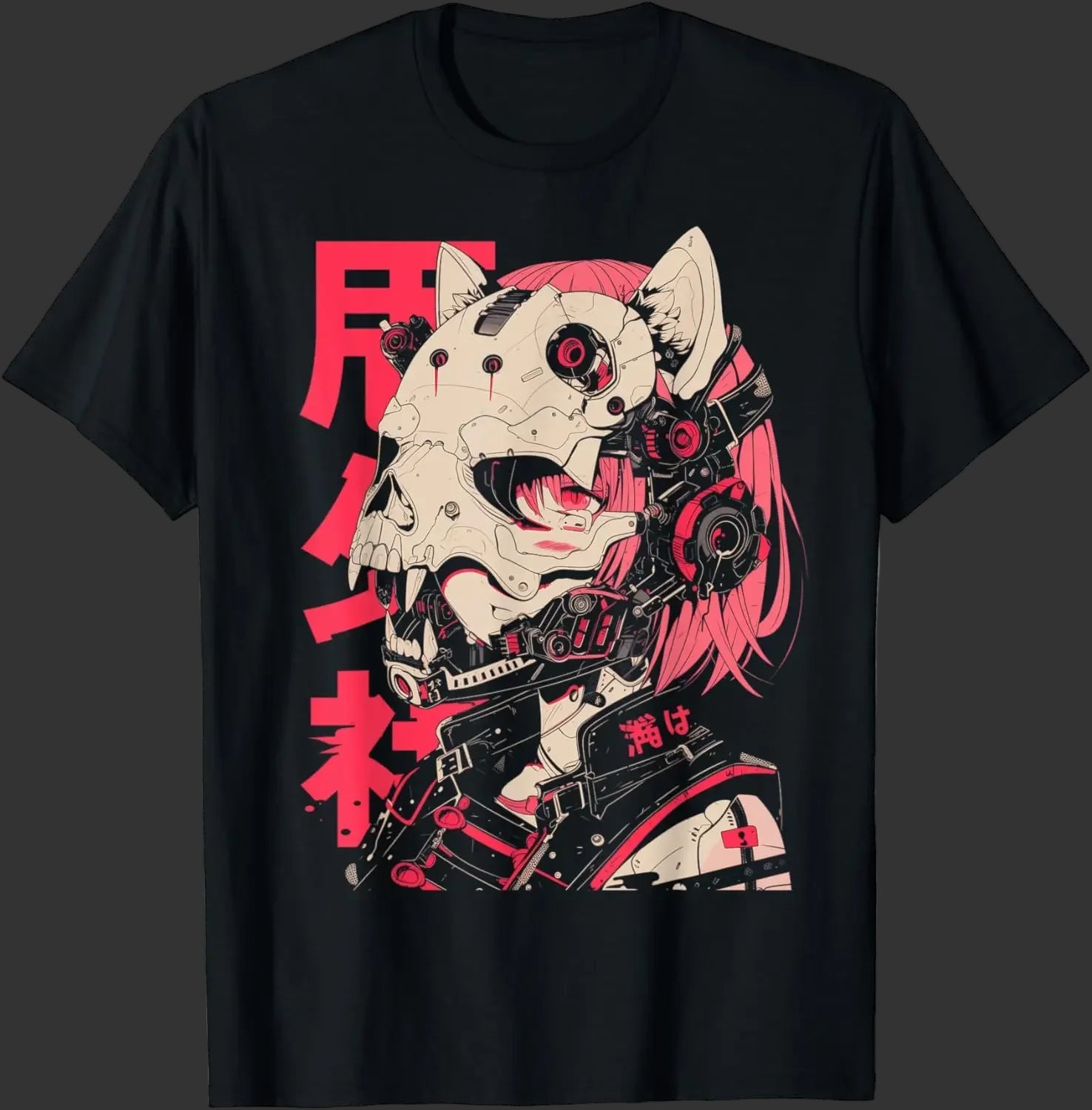 Harajuku Cat-Girl T-Shirt