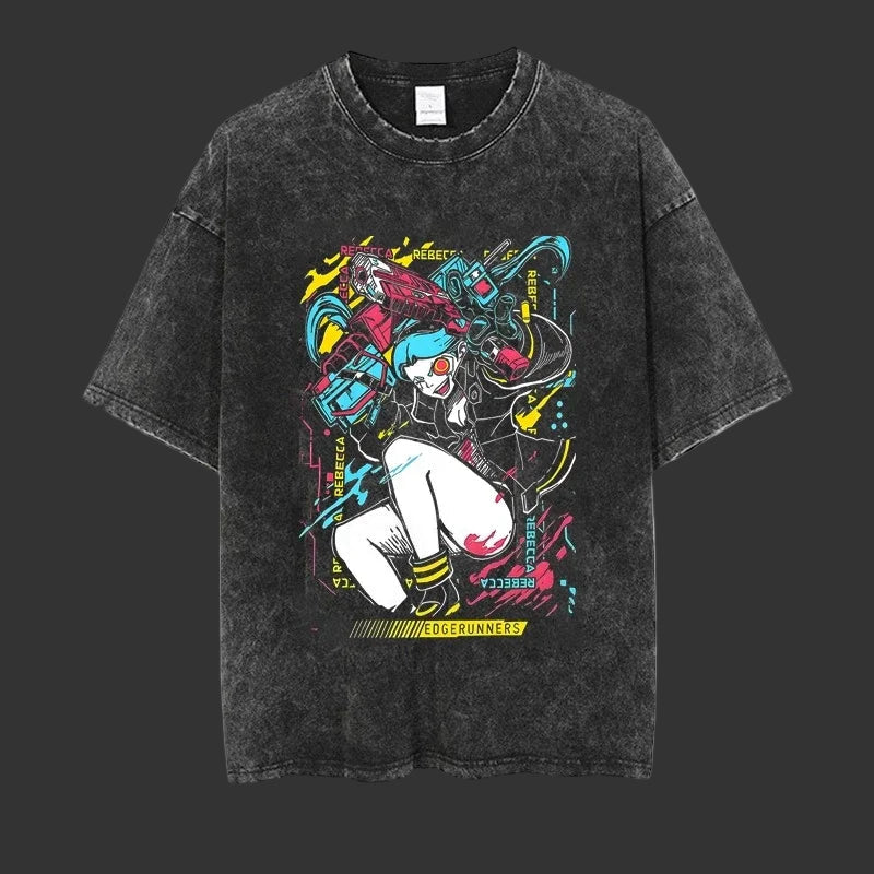 Cyberpunk Vintage Graphic Tee